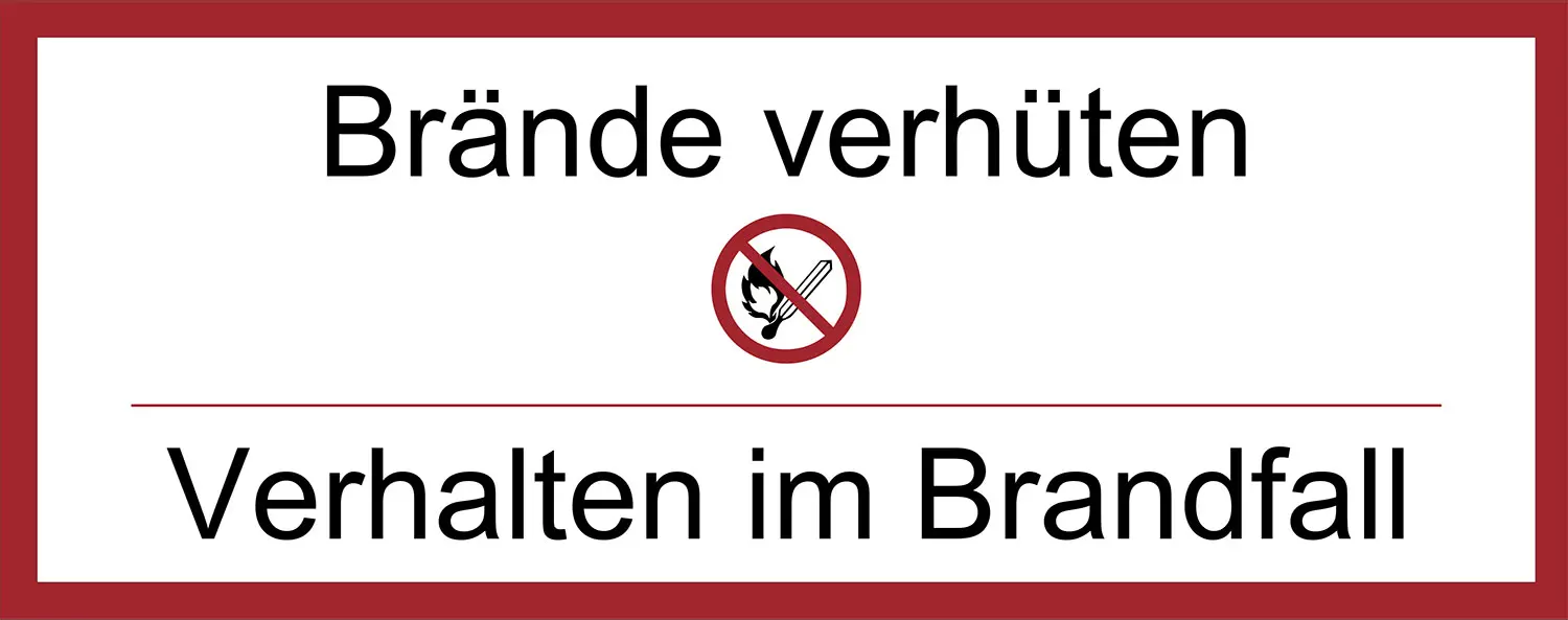 Brandschutzordnungen für Unternehmen