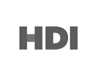HDI logo on a white background